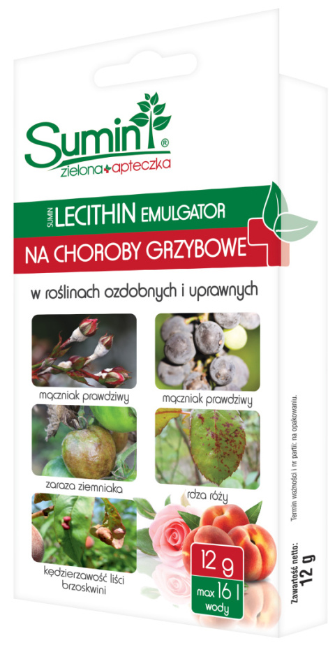 Lecithin zwalcza choroby drzew i krzewów owocowych 12g