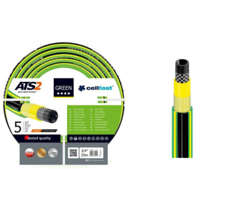 Wąż ogrodowy Green ATS 2 3/4 25m Cellfast