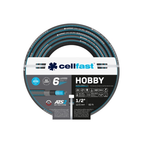 Wąż ogrodoyw HOBBY ATS 1/2" 25m Cellfast