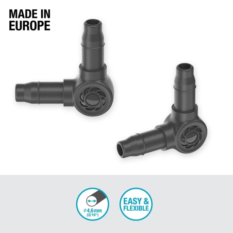 Łącznik L 4,6mm 3/16" 13212 Micro-Drip