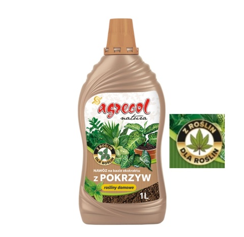 Nawóz na bazie ekstraktu z pokrzywy do roślin domowych 1l