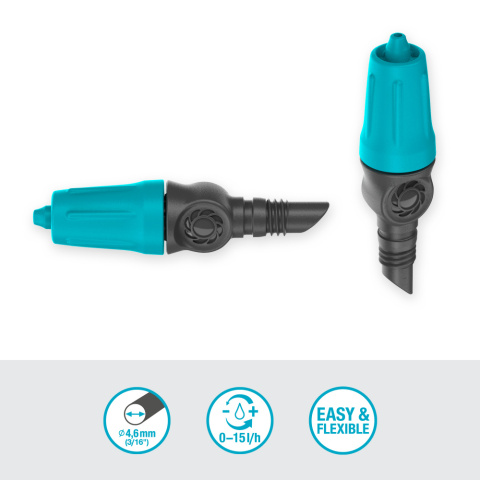Regulowany kroplownik końcowy 13305 Micro-Drip