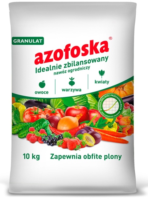 Azofoska 10kg nawóz uniwersalny Florovit