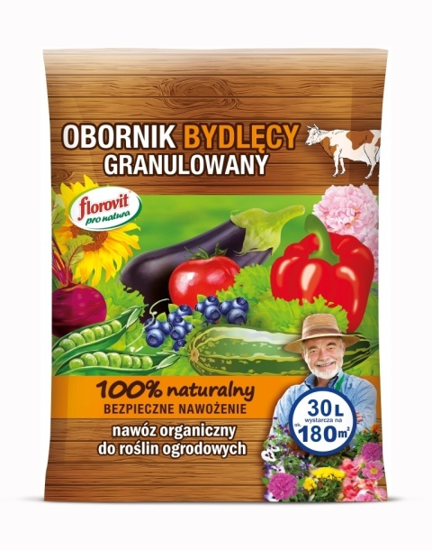 Obornik bydlęcy granulowany 30l Florovit