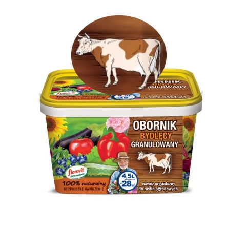 Obornik bydlęcy granulowany 4,5l Florovit