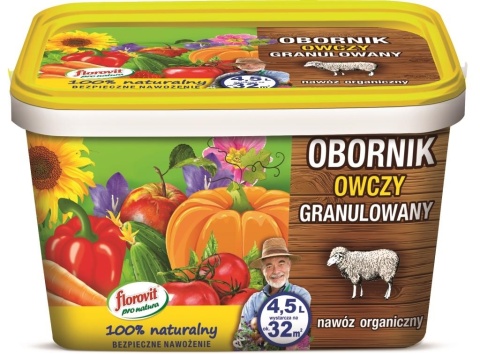 Obornik owczy granulowany 4,5l Florovit