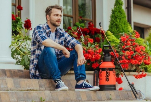 Opryskiwacz Orion 6l + przyłącze 3-dyszowe