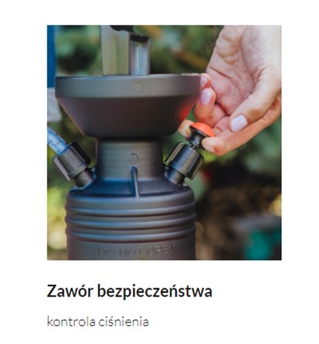 Opryskiwacz Orion 6l + przyłącze 3-dyszowe