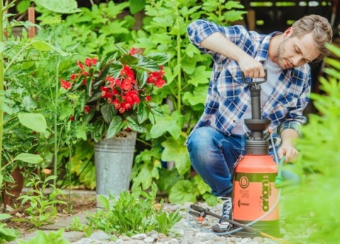 Opryskiwacz Orion 9l + przyłącze 3-dyszowe