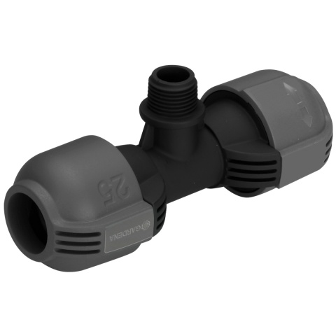 Rozdzielacz T 25mm x1/2" GZ 2786