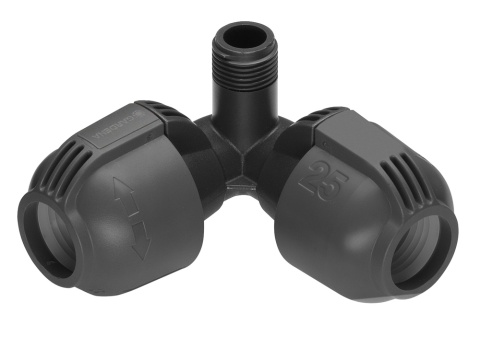 Rozdzielacz narożny 25mm x1/2" GZ 2782