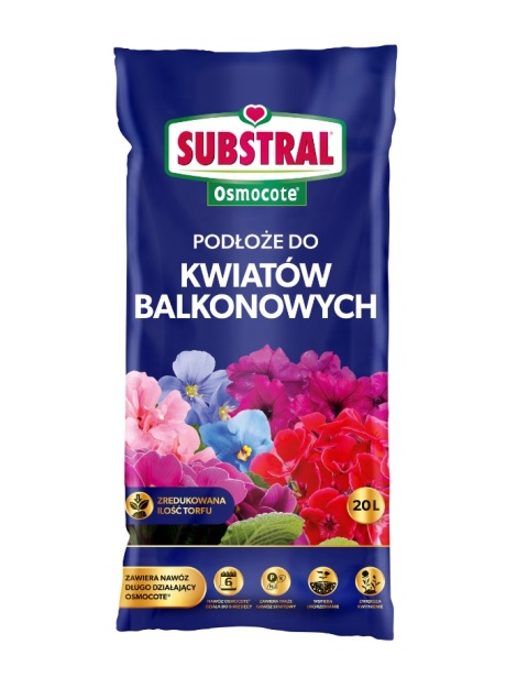 Gotowe podłoże do kwiatów balkonowych 20l Substral
