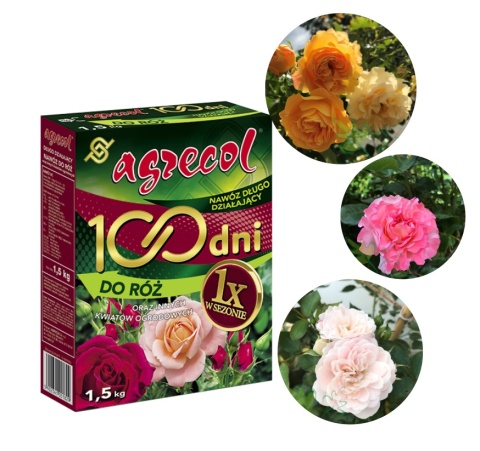 Nawóz do róż 100 dni 1,5kg Agrecol