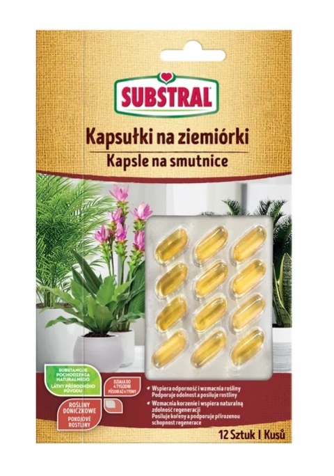 SUBSTRAL Kapsułki na ziemiórki 12szt