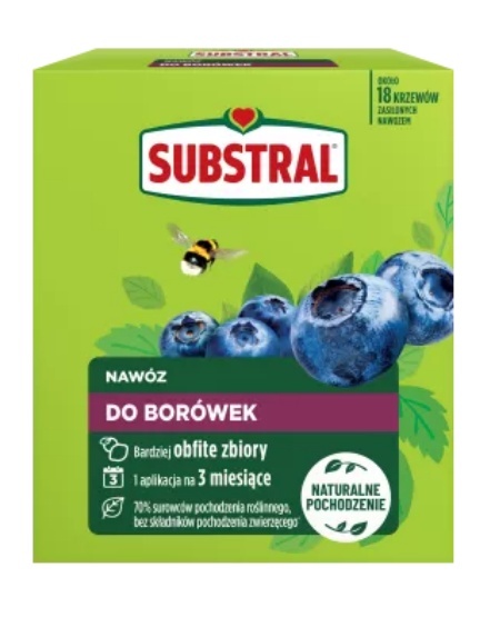 SUBSTRAL Nawóz naturalny do Borówek 1,2kg