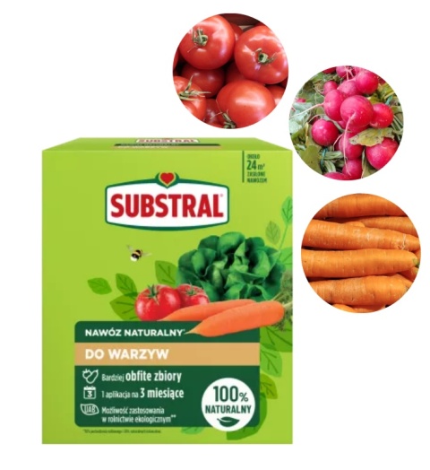 SUBSTRAL Nawóz naturalny do Warzyw 1,2kg