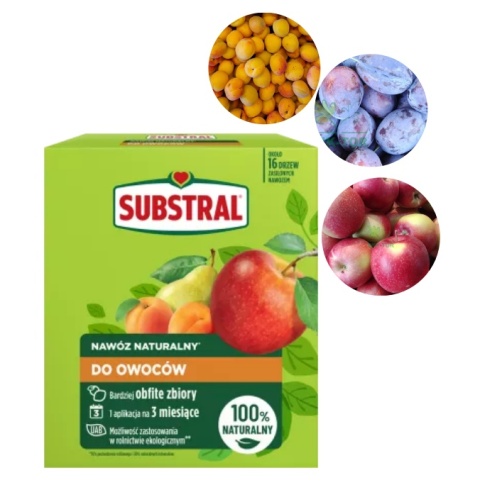 SUBSTRAL Nawóz naturalny do Owoców 1,2kg