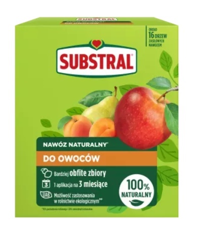 SUBSTRAL Nawóz naturalny do Owoców 1,2kg