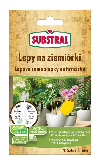 SUBSTRAL Lepy na Ziemiórki 15szt