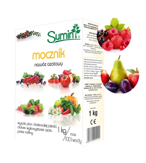 Mocznik nawóz azotowy uniwersalny Sumin 1kg